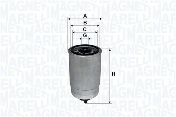 152071758006 Magneti Marelli Фильтр топлива